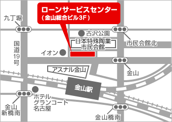 金山:地図
