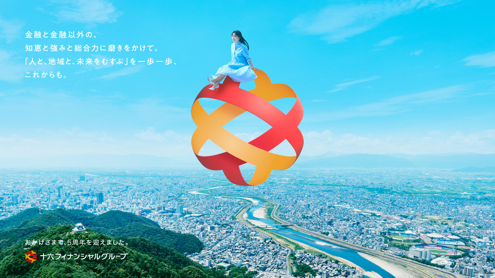 十六フィナンシャルグループ5周年サイト