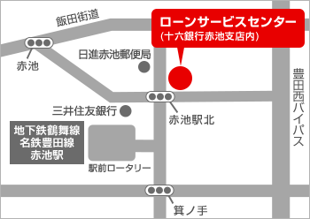 赤池:地図