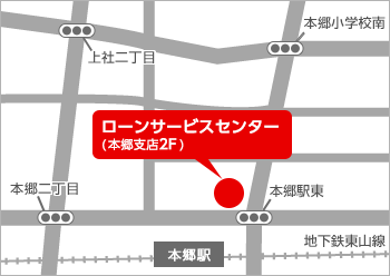 本郷:地図