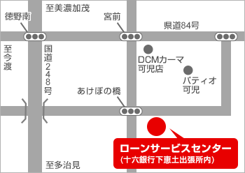 可児:地図
