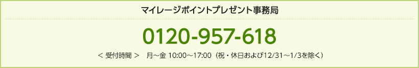 }C[W|Cgv[g 0120-957-618@tԁ@` 10:00`17:00ijEx12/31`1/3j